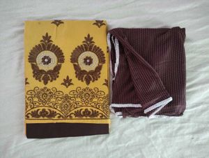 Suit Material for Women, Yellow