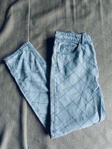 Patterned Jeans