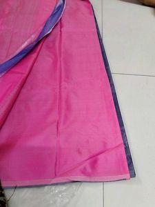 Lavender Pink Soft Silk Saree...