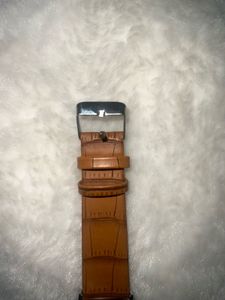Brown Strap Wrist Watch