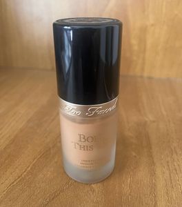 Too Faced Foundations in Sand &amp; Praline Shades.