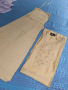 Elegant Embroidered Kurta Set