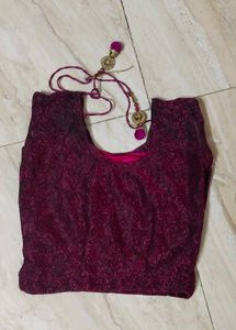 Maroon Lehenga Choli Set