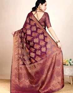 Organza Saree Party Were