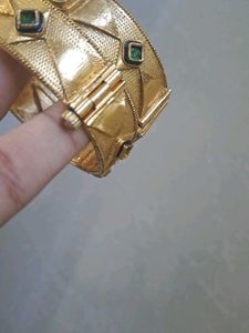 Kundan Pearl Bangles