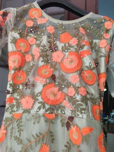 Embroidered Gown