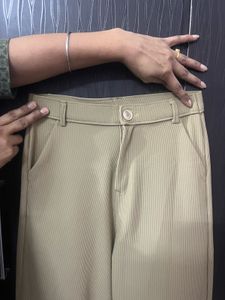 Khaki Beige Korean Pants