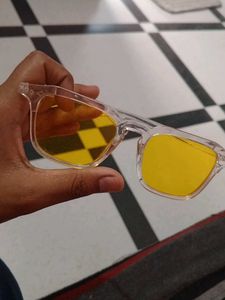 Square Men Sunglasses Yellow Shades For Summer