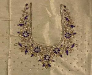 😘Maggam Work Blouse Piece