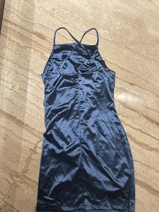 Satin Mini Dress