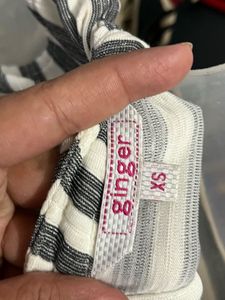 Pintrest Korean Striped Side Slit Bodycon Dress
