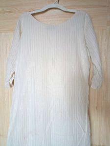 White line  Kurti For Women