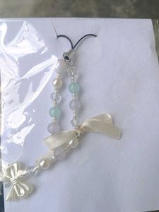 Cute Beaded Charm with Bows