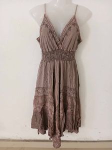 BEAUTIFUL MIDI FLARED DRESS