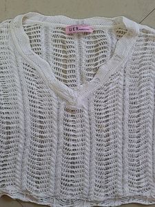 Thrifted Crochet/knit Top