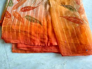 Elegant Orange saree