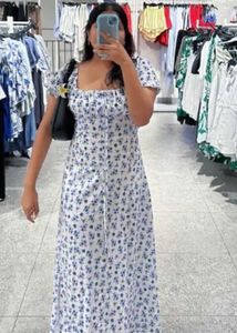 Floral Print Maxi Dress