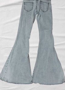 Vintage Flared High-Waisted Jeans