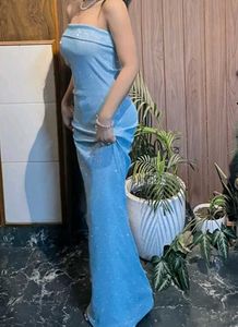 Shimmery Bluee Dress.