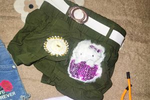 Set Of 4 Baby Shorts