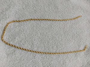 Gold Tone Chain Necklace