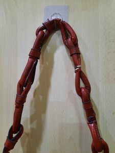 Red Leather Hobo Bag