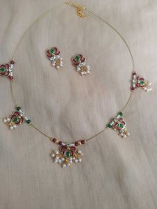 Hand Made Lotus Neck Set