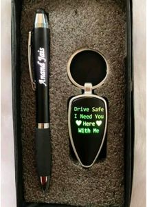 Pen And Keychain Combo For Gift 🎁 🚫 No Coin