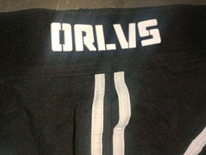 ORLVS Men&#39;s Briefs - Black w/ White Trim