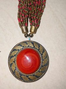 Statement Beaded Necklace