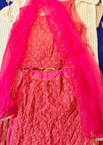 Elegant Pink Lehenga Choli