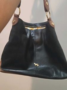 Emma Fox Leather Shoulder Bag