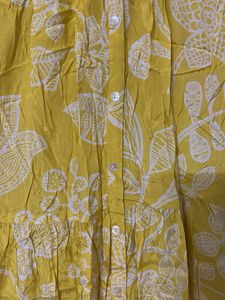 Yellow Floral Kurta