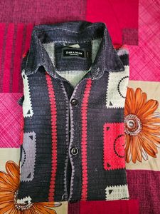 Zara Crochet Shirt