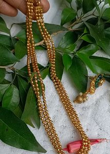 Layered Chain&amp; Earrings