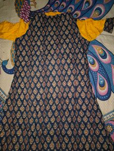 New Yellow Kurti