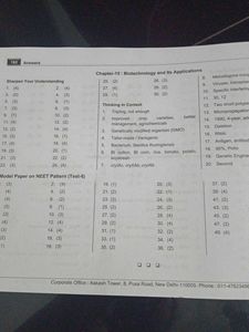 NCERT Maps for NEET - Zoology