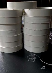 14 Rolls of White Elastic Band