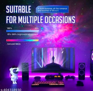 Astronaut Projector with Remote Control - 360° Adj