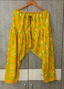 Lime Green Print Short Sleeve Dress