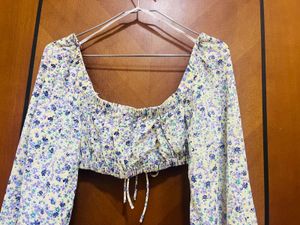 Floral Crop Top