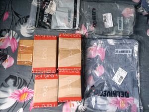 Empty Bottles And Boxes
