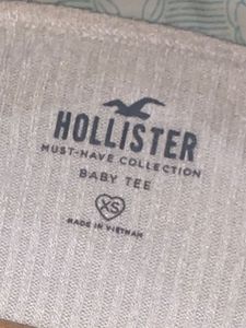 White Ribbed Button-Front Top