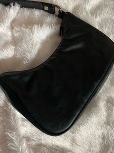 Y2k Zara Leather Studded Crossbody Bag