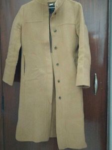 Tan Brown Women Overcoat
