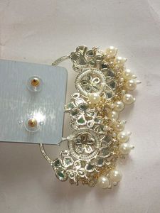 chandbali Pearl Earrings🆕