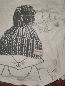 Cute Girls&#39; Long Sleeve Top
