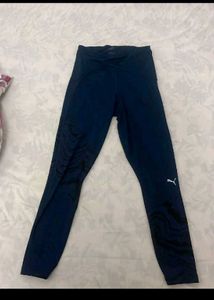Puma Grey Leggings Nd Blue