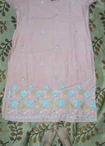 Embroidered Ethnic Dress Material