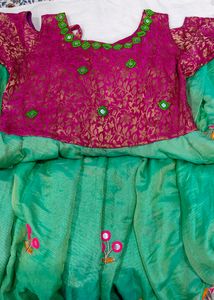 Lenin Jute Long Frock